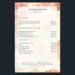 Modern  Glitter Salon Price List   Flyer<br><div class="desc">Modern,   glitter,  salon,  price list flyer. Edit your product in a few minutes by adding your data. You can change the font/color/position by "further personalization".</div>