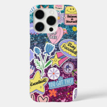 Modern glossy blue with elegant purple accents