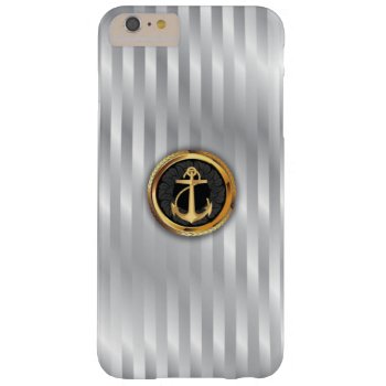 Modern Gold Anchor Metallic Iphone 6 Plus Case by caseplus at Zazzle