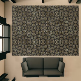 Modern Gold Art Deco Pattern 