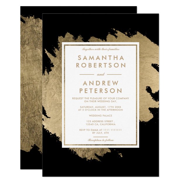 chic wedding invitations