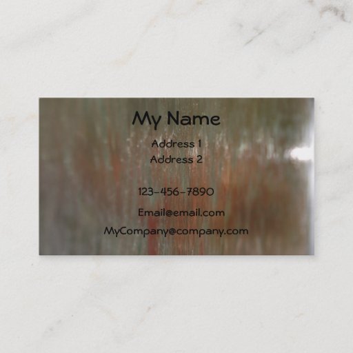 Customizable Modern Gold Business Card