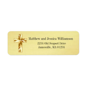 Christian Return Address Labels | Zazzle