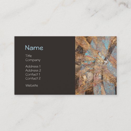 Modern Gold Embossed Designer Corporate Profile Business Card