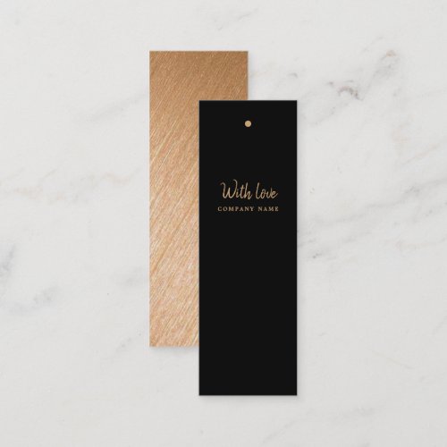 Modern Gold Foil Script Gift Tags