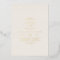 Modern Gold Foil Script | Ivory Casual Wedding