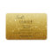 Modern  Gold Glitter Candle Care   Business Card