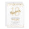 Modern Gold Glitter Confetti 13th Birthday