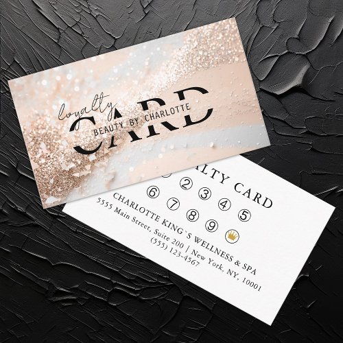 Modern Gold_Glitter Salon  10 _  Enclosure Card