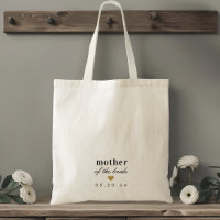 Modern Gold Heart Mother of the Bride Gift