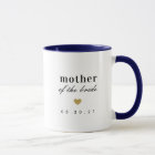 Modern Gold Heart Mother of the Bride Wedding Gift