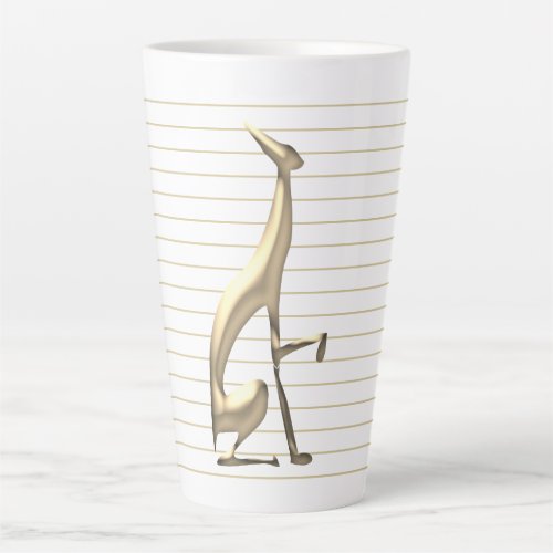 Modern Gold Latte Mug