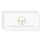 Modern Gold Logo Simple Business Gift Certificate