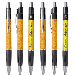 Modern Gold Monogram Name, Luxury Affordable Pen