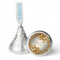 Modern Gold Ornate Floral Hershey's Kisses Hershey®'s Kisses®