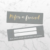 Modern Gold Script Elegant Silver Linen