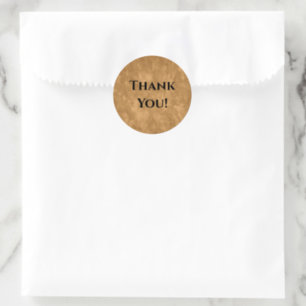 Modern Gold Texture Classic Round Sticker