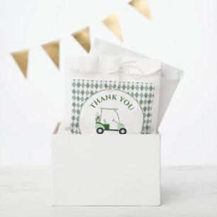 Modern Golf Baby Shower Favor Bag