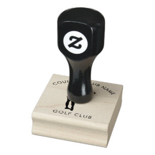 Modern Golf Country Club Sport Office Custom Rubber Stamp