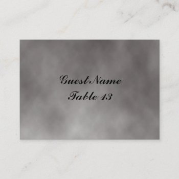 Modern Goth Red And Gray Floral Wedding Table Card by gothicbusiness at Zazzle