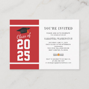 Modern Grad 2026 Photo Graduation Invitation