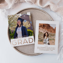 Modern Grad Gold Foil Announcement