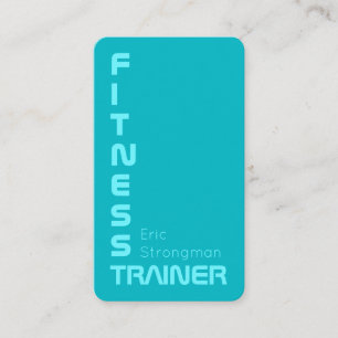 Modern gradient duo tone look business card