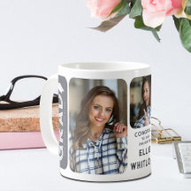 Modern Graduate 3 Photo Graduation Keepake Gift