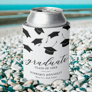 Koozie® Educated AF Graduation Drink Cooler