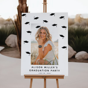 Modern Graduate Graduation Party Welcome Foam Board