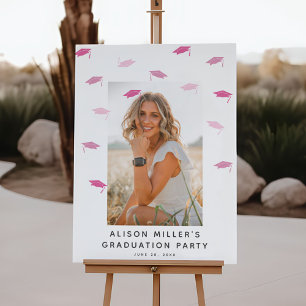 Modern Graduate Graduation Party Welcome Foam Board