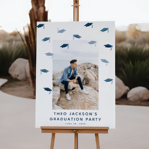 Modern Graduate Graduation Party Welcome Foam Board