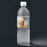 Modern Graduate Photo Water Bottle Label<br><div class="desc">This Modern Graduate Photo Water Bottle Label is sure to wow your guests at your Graduation party!</div>