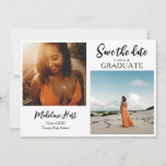 Modern Graduate | Save The Date | Script Photo Announcement