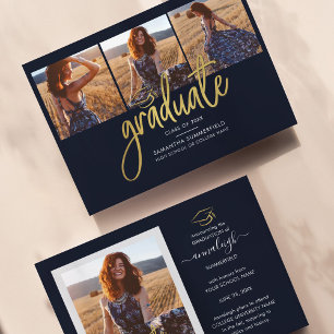 Modern Graduation 2025 Grad Photos Announcement