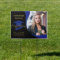 Modern Graduation Blue Swirl Yard