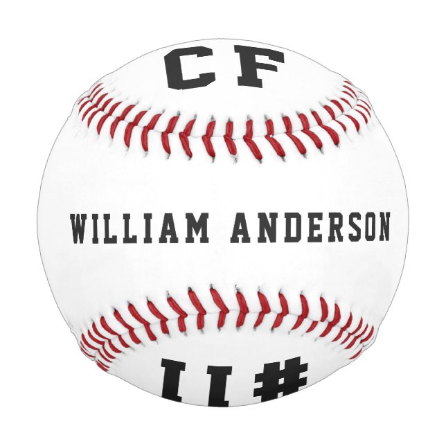 Modern Graduation Cool Photo Collage Team Sport Baseball (Front)