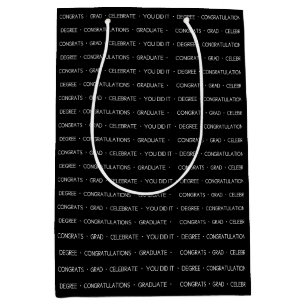 Modern Graduation Gift Bag
