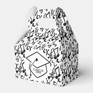 Modern Graduation Musican Music 2020 Grad Favor Boxes
