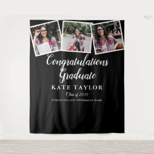 Modern Graduation Party 3 Photo Backdrop