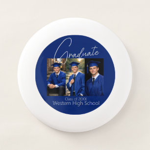 Modern Graduation Party Photo Display Wham-O Frisbee