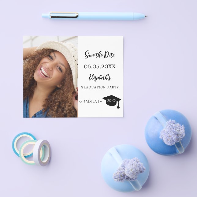 Modern Graduation Party Save the Date Flyer | Zazzle Modern Graduation Party Save the Date Flyer | Zazzle