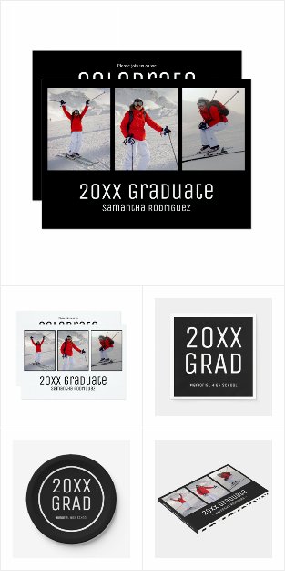 Modern Graduation Party Supplies and Gifts