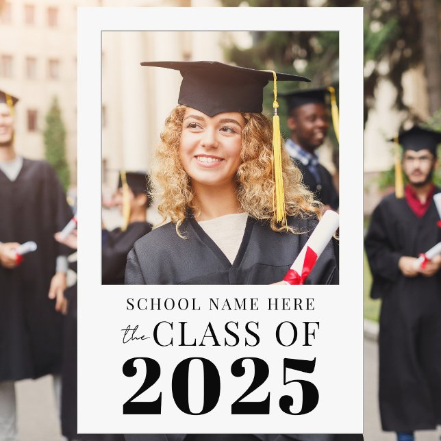 Modern Graduation Photo Booth Selfie Frame Foam Board (Creator Uploaded)