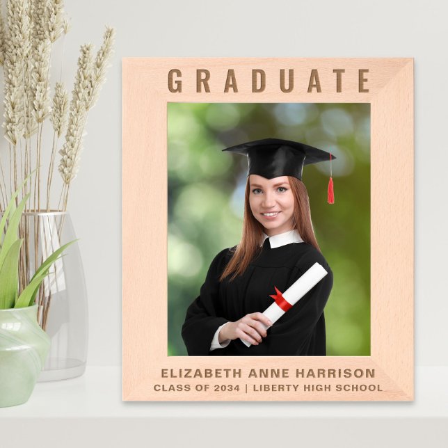 Modern Graduation Photo Engraved Frames (Creator Uploaded)
