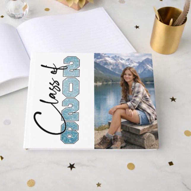 Modern Graduation Photo Guest Book (Creator Uploaded)