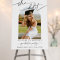 Modern Graduation Photo Welcome Sign