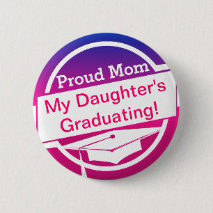 Modern Graduation Pinback Button