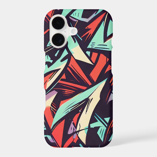 Modern Graffiti Iphone Case (Back)