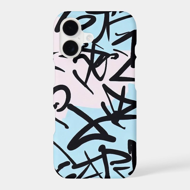 Modern Graffiti Iphone Case (Back)